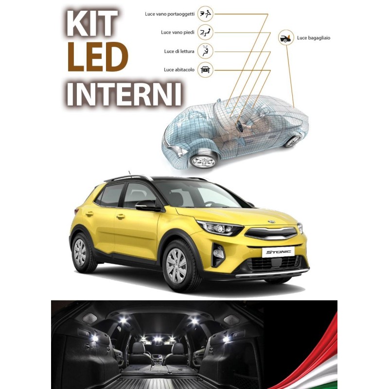 KIT LED INTERNI KIA STONIC SPECIFICO KIT LED INTERNI KIA STONIC SPECIFICO