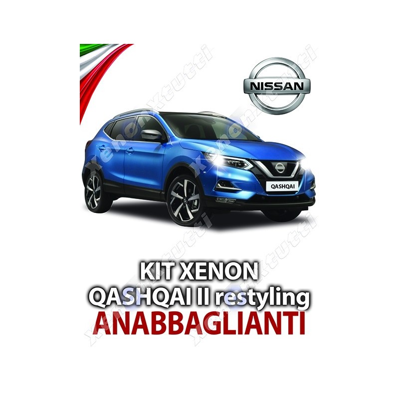 KIT XENON ANABBAGLIANTI NISSAN QASHQAI II RESTYLING SPECIFICO KIT XENON ANABBAGLIANTI NISSAN QASHQAI II RESTYLING SPECIFICO