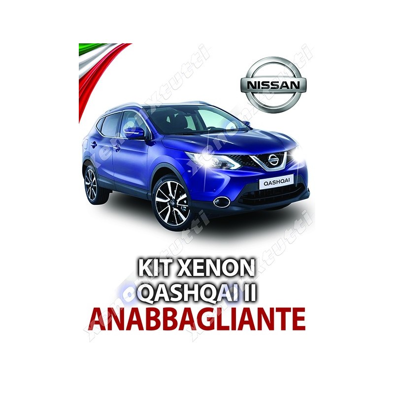 KIT XENON ANABBAGLIANTI NISSAN QASHQAI II SPECIFICO KIT XENON ANABBAGLIANTI NISSAN QASHQAI II SPECIFICO