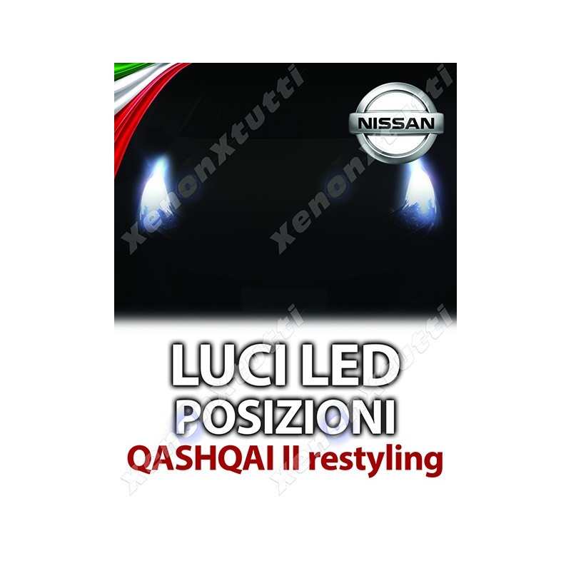 LUCI LED POSIZIONI NISSAN QASHQAI II RESTYLING SPECIFICHE LUCI LED POSIZIONI NISSAN QASHQAI II RESTYLING SPECIFICHE