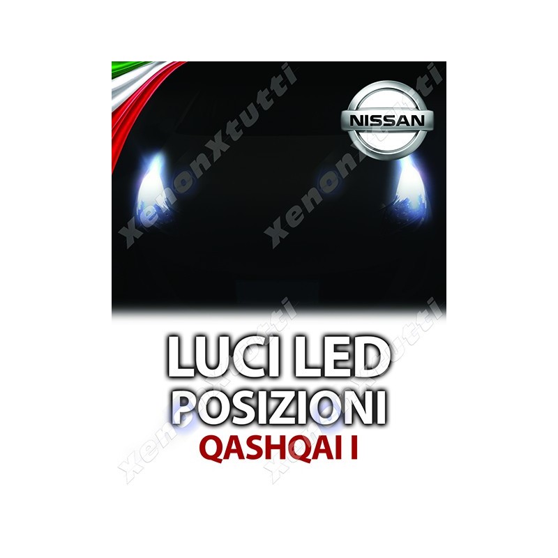 LUCI LED POSIZIONI NISSAN QASHQAI I SPECIFICHE LUCI LED POSIZIONI NISSAN QASHQAI I SPECIFICHE