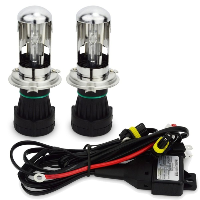 Coppia Lampade H4 BIXENON con Relay Coppia Lampade H4 BIXENON con Relay