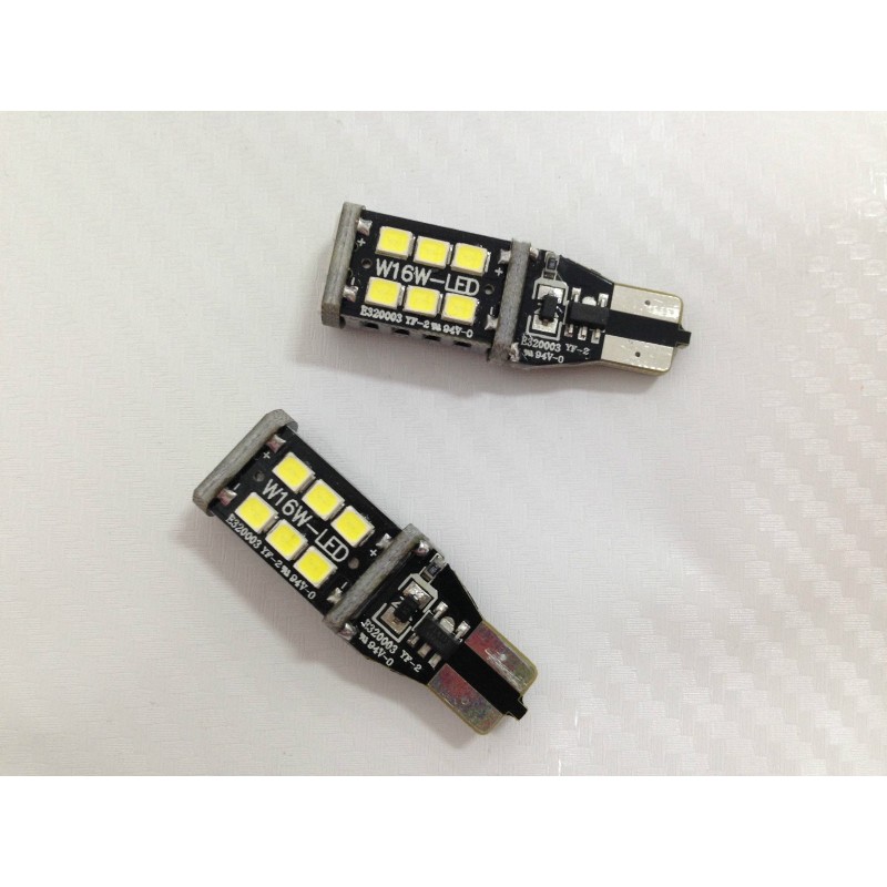 2 LED T10 CANBUS T10 W5W 800 lumens 6W ODB Canbus - nera 2 LED T10 CANBUS T10 W5W 800 lumens 6W ODB Canbus - nera
