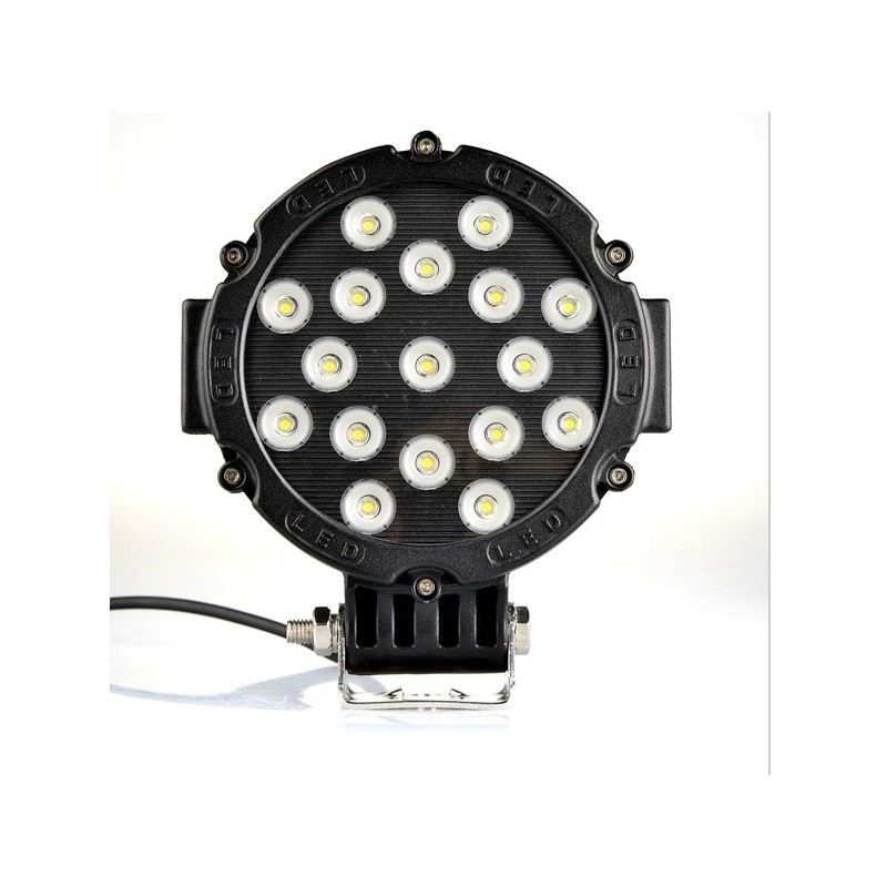 Faro Aggiuntivo LED 51W 30° TONDO Faro Aggiuntivo LED 51W 30° TONDO