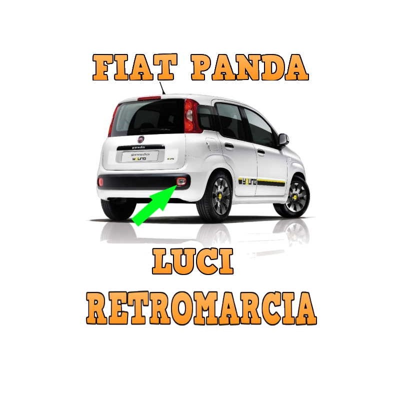 LUCI LED Retromarcia FIAT Panda 3 III LUCI LED Retromarcia FIAT Panda 3 III
