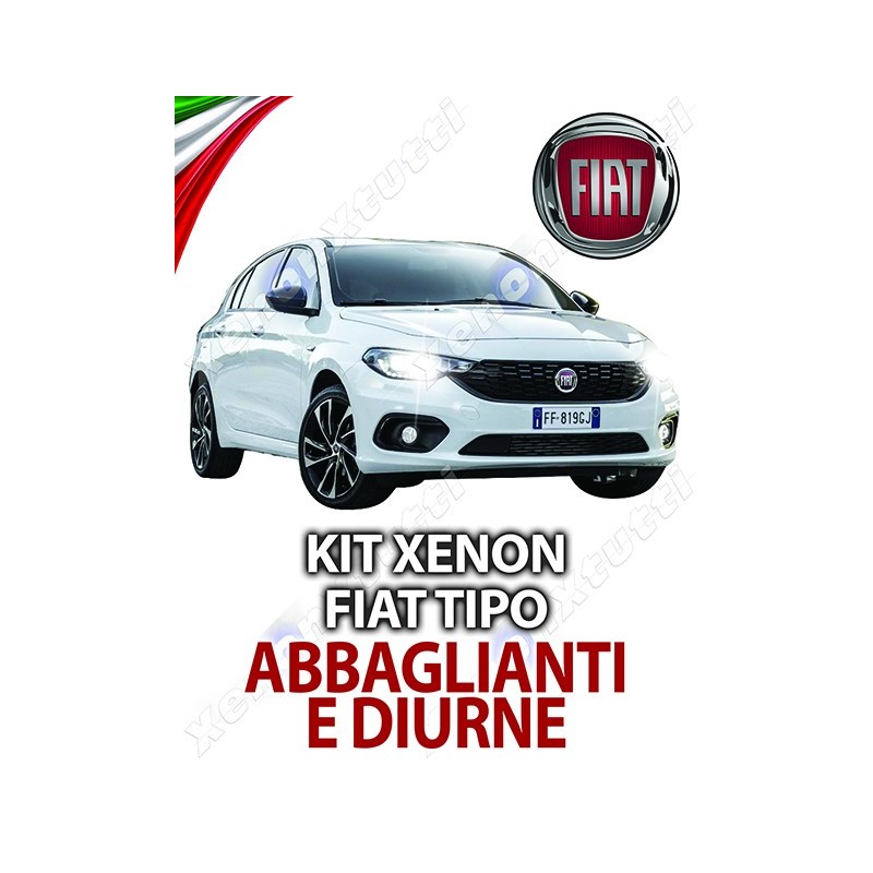 KIT LED H15 DIURNI ABBAGLIANTI CANBUS FIAT NUOVA TIPO