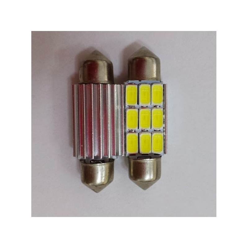 COPPIA DI FESTOON /SILURO CON 6 LED EPISTAR 5630 COPPIA DI FESTOON /SILURO CON 6 LED EPISTAR 5630