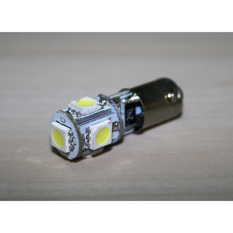 COPPIA DI LED BA9S 5 SMD 5050 COPPIA DI LED BA9S 5 SMD 5050