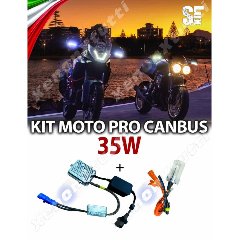 KIT XENON SLUX CANBUS MOTO 35W AC KIT XENON SLUX CANBUS MOTO 35W AC