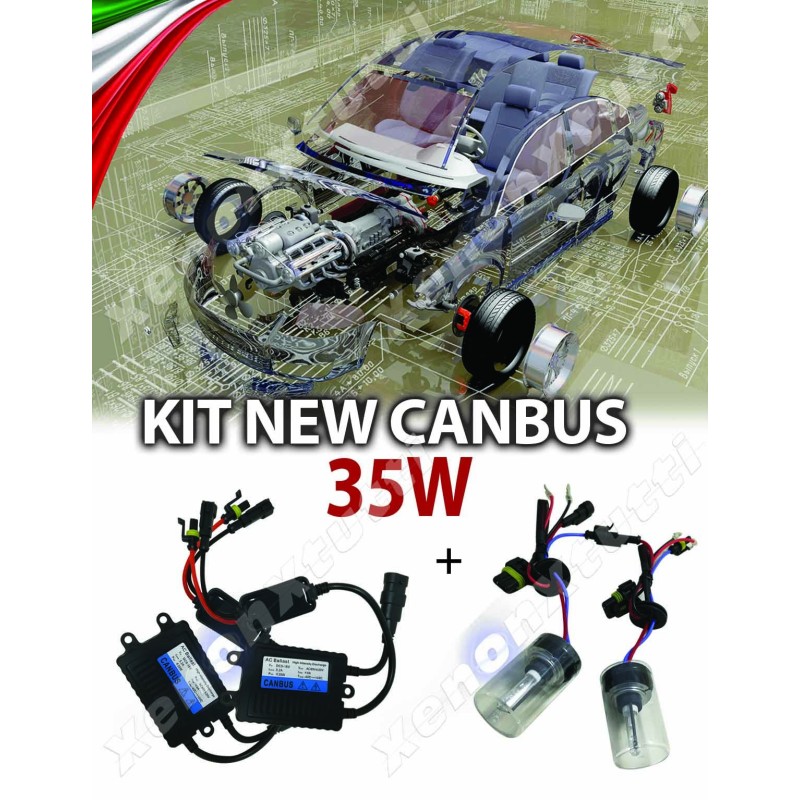 KIT XENON NEW CANBUS PROFESSIONALE 35W AC KIT XENON NEW CANBUS PROFESSIONALE 35W AC