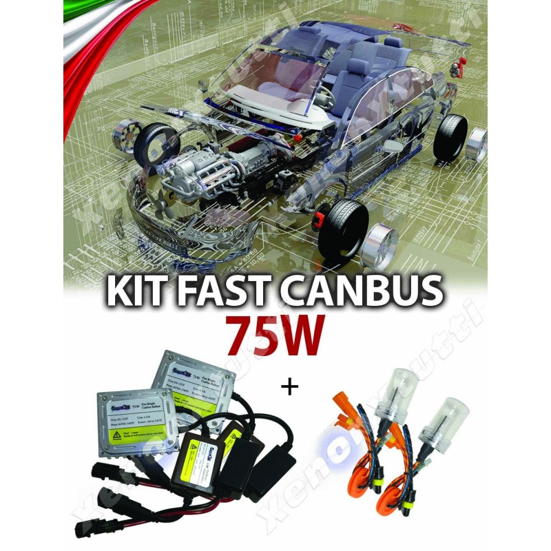 KIT XENON CANBUS FAST START 70W AC KIT XENON CANBUS FAST START 70W AC