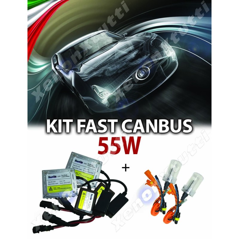 KIT XENON CANBUS FAST START 55W AC KIT XENON CANBUS FAST START 55W AC