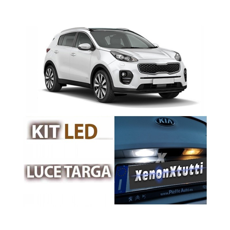 KIT LED TARGA KIA SPORTAGE 4 IV QL 2016 IN POI KIT LED TARGA KIA SPORTAGE 4 IV QL 2016 IN POI